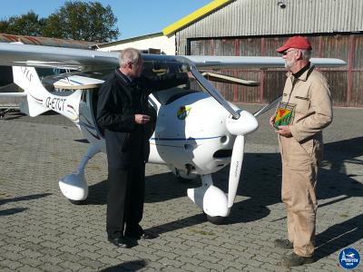 Flugzeugtaufe