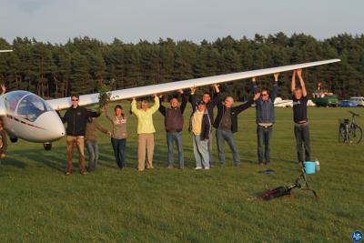 Segelfliegerlager in Neustadt-Glewe 2014