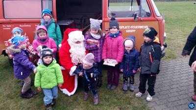 Der Nikolaus war auch 2015 wieder da