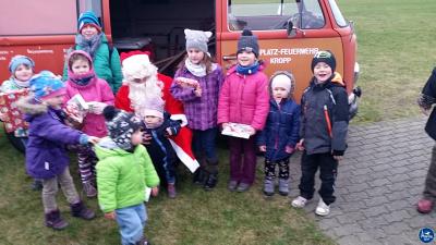 Der Nikolaus war auch 2015 wieder da