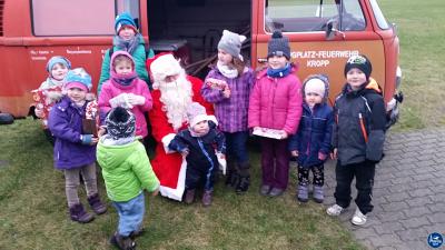 Der Nikolaus war auch 2015 wieder da