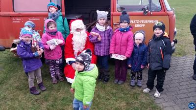 Der Nikolaus war auch 2015 wieder da