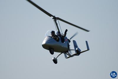 Gyrocopter zu Besuch