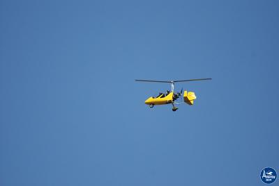 Gyrocopter zu Besuch