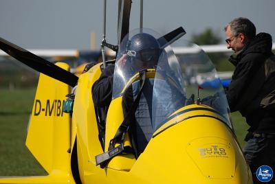 Gyrocopter zu Besuch