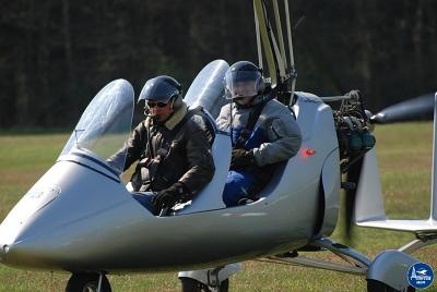 Gyrocopter zu Besuch