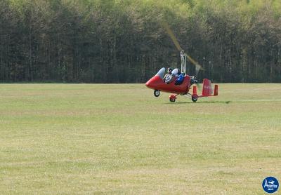 Gyrocopter zu Besuch