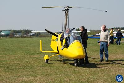 Gyrocopter zu Besuch
